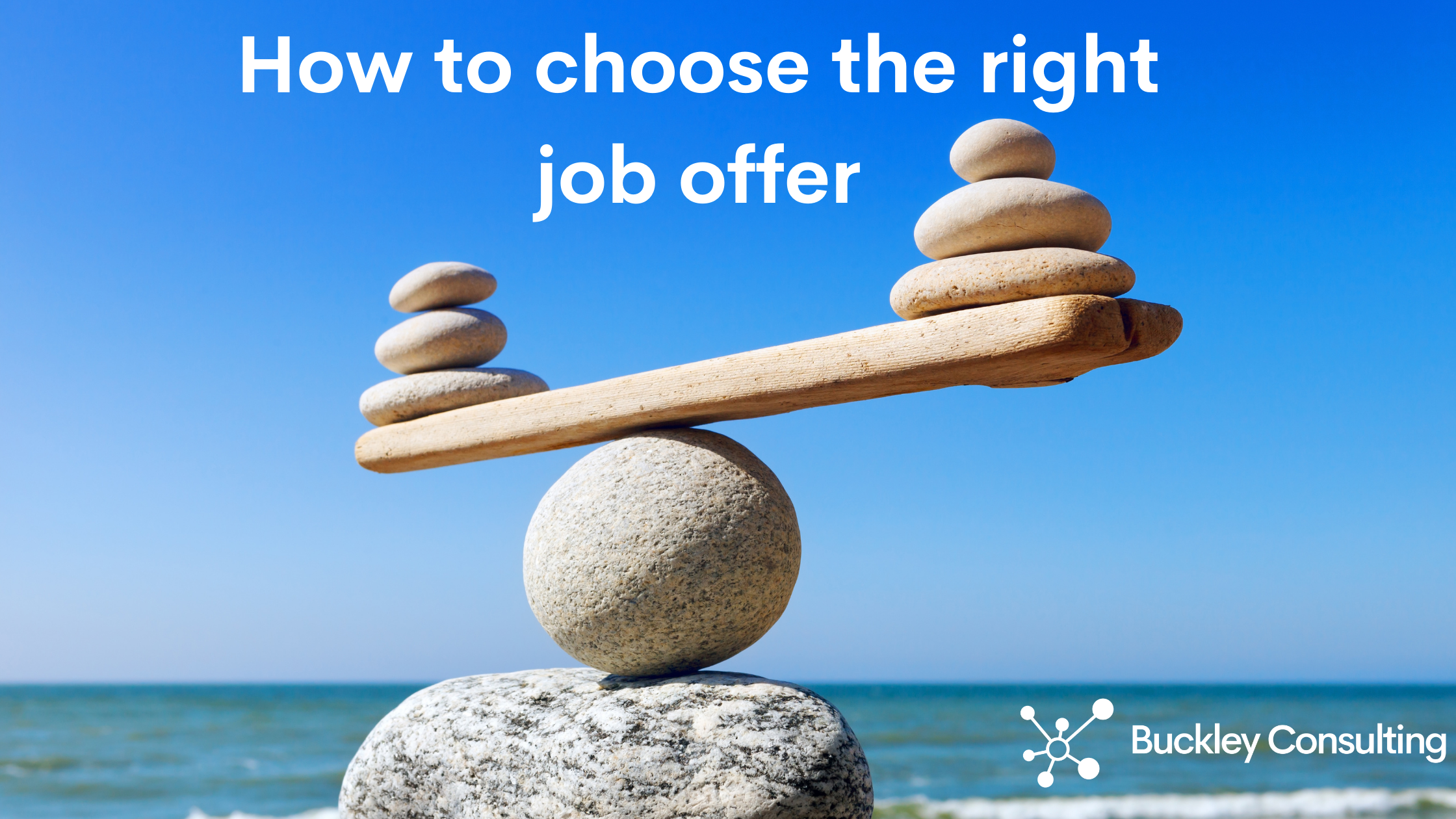 How to choose the right job offer